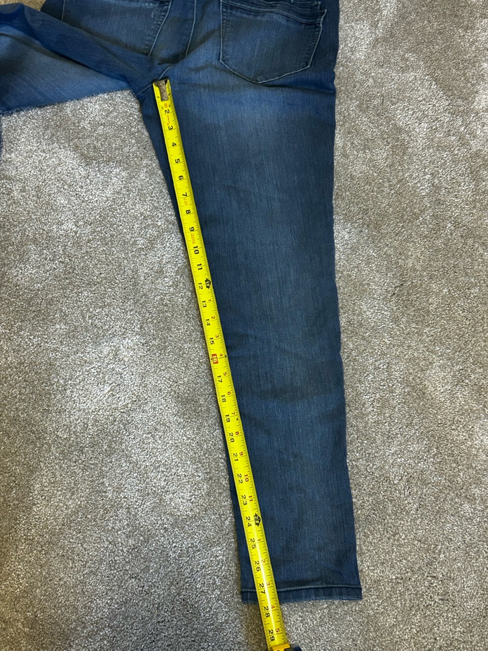 Democracy Ab Technology Freedom Ankle Jeans NWT Size 8 Mid Rise - Picture 9 of 9